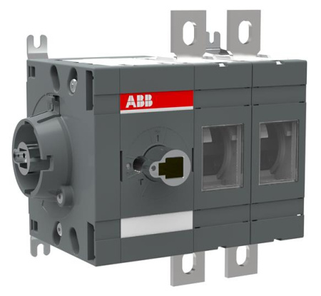 ABB OT4 Рубильник OT400ES02 с боковым упр. (рукоятка в комплект не входит)