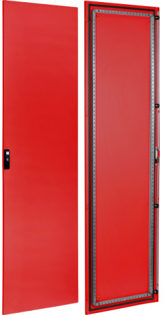 IEK FORMAT Дверь металлическая 2000х600 RAL3020 красная