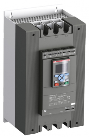 ABB Софтстартер PSTX210-600-70 110кВт 400В 210A (184кВт 400В 360A внутри треугольника) с функцией защиты двигателя