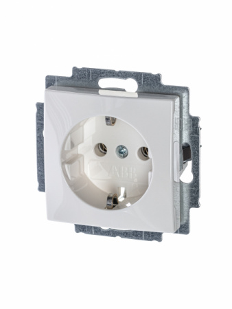 ABB BJB Basic 55 Бел Розетка с/з