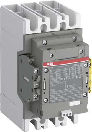 ABB Контактор AFS190-30-12-33 для систем безопасности, с универсальной катушкой управления 100-250В AC/DC с интерфейсом для подключения ПЛК