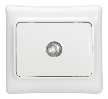 Legrand Kaptika Белый Розетка ТВ