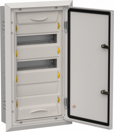 TITAN 5 Корпус мет. ЩРв-36 (1х36) 630х365х130 IP31 сер IEK