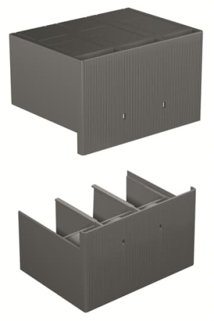 ABB Isomax Крышки изолирующие высокие для силовых выводов TERMINAL COVERS HIGH 4P S6-T6 (компл.2шт)