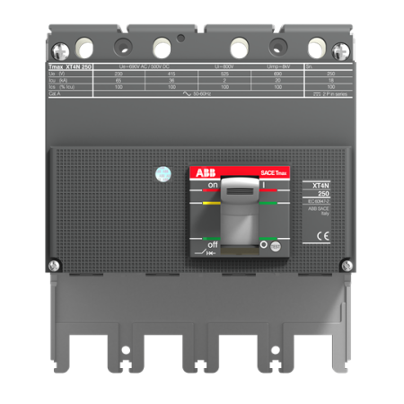 ABB Корпус выключателя XT4V 160 4p F F