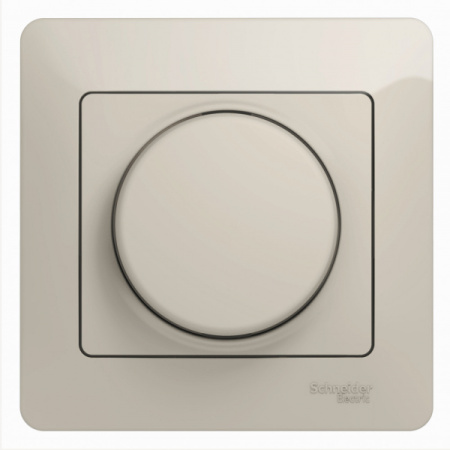Systeme Electric Glossa Молочный Светорегулятор (диммер) 300Вт (в сборе)
