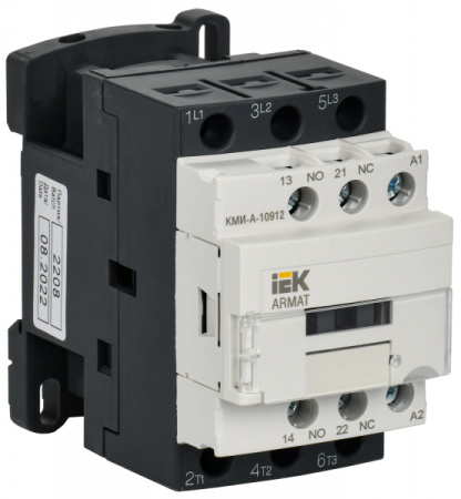 IEK ARMAT Контактор КМИ-А-10912 LC1D 9А 36В/АС3 1НО/1НЗ