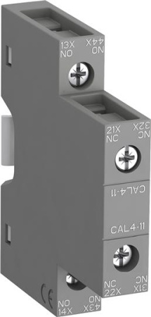 ABB CAL4-11 Контакт 1НО, 1НЗ боковой для контакторов AF09-AF38 и NF