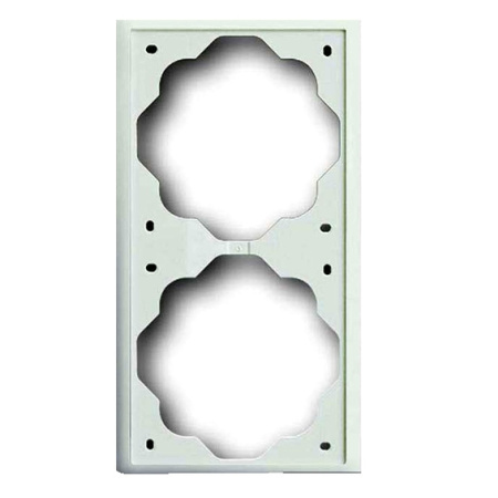 ABB BJE Impuls Белый бархат Рамка 2-ая