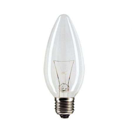 PH Лампа Stan 40W E27 230V B35 CL 1CT/10X10