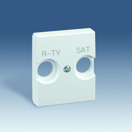 Simon 82 Centr. Шампань Накладка на R-TV+SAT