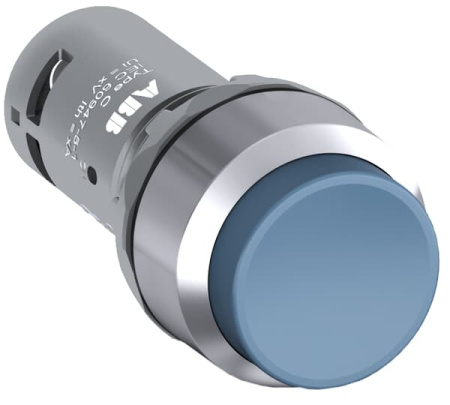 ABB Кнопка CP3-30L-20 синяя с выступающей клавишей без фиксации 2НО