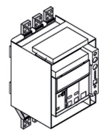ABB Emax2 Комплект силовых выводов фиксированной части EF E1.2 W FP 4шт