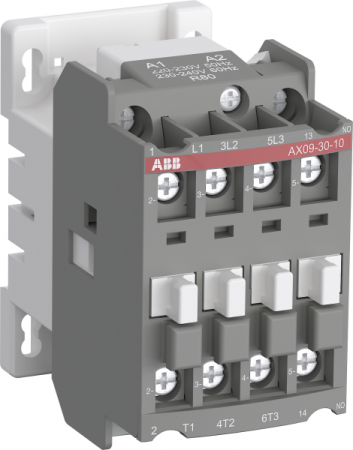 ABB Контактор AX18-30-10-80 18А AC3, с катушкой управления 220-230В АС