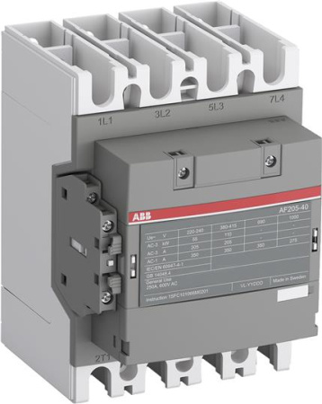 ABB Контактор AF190-40-00-12, катушка 48-130В AC/DC