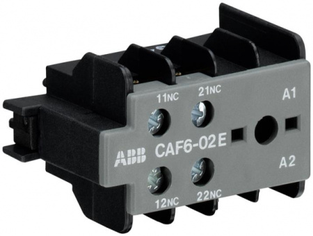 ABB CAF6-02E Контакт дополнительный фронтальный для миниконтактров B6, B7