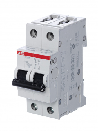 ABB Выключатель автоматический 2-полюсной S202 Z3