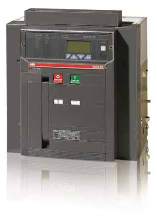ABB Выключатель автоматический постоянного тока, стационарный E3H 2500 PR122/DC In=2500A 3p F VR<HR. PR120/V к нижним выводам