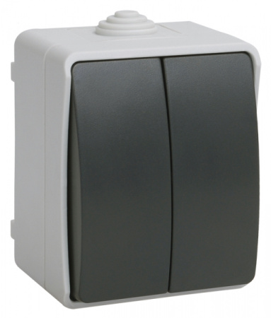 IEK FORS ВС20-2-0-ФСр Выключатель 2кл для открытой установки IP54