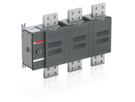 ABB Рубильник OT4000E03W8 4000А 3х-полюсный (без ручки управления и переходника) с увеличенным межфазным расстоянием 185мм