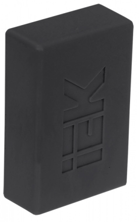 IEK ELECOR Заглушка КМЗ 60х40 черный (4шт/компл)
