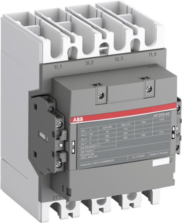 ABB Контактор AF205B-40-22RT-13 с катушкой управления 100-250BAC/DC