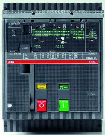 ABB Выключатель автоматический для защиты электродвигателей T7V 800 PR231/P I In=800A 3p F F M