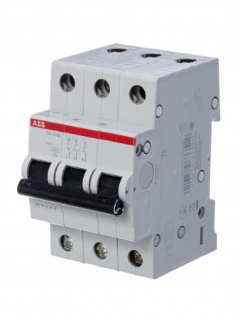 ABB Выключатель автоматический 3-пол. SH203L C10