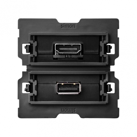 Simon 100 Розетка HDMI v1.4 + USB 2.0