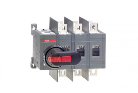 ABB Реверсивный рубильник OT250E03WCP до 250А 3-полюсный с увеличенными межфазными расстояниями (в сборе с ручкой и переходником)