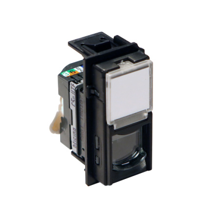BT Living now Черный Розетка компьютерная RJ45 cat5e UTP 1 мод
