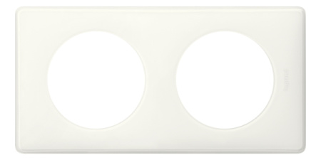 Legrand Celiane2 Белый глянец Рамка 2-я (2+2 мод)