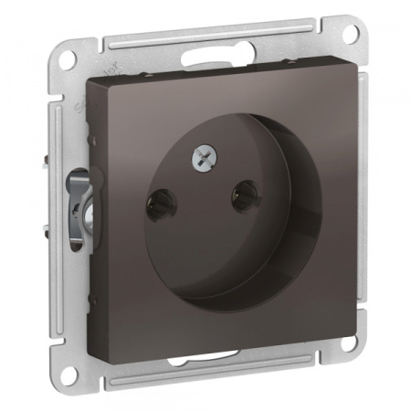 Systeme Electric AtlasDesign Мокко Розетка б/з, 16А, механизм